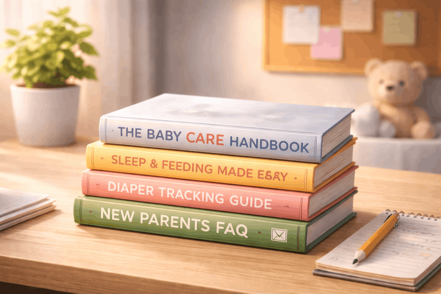 Parent on a phone looking up baby tracker FAQ questions