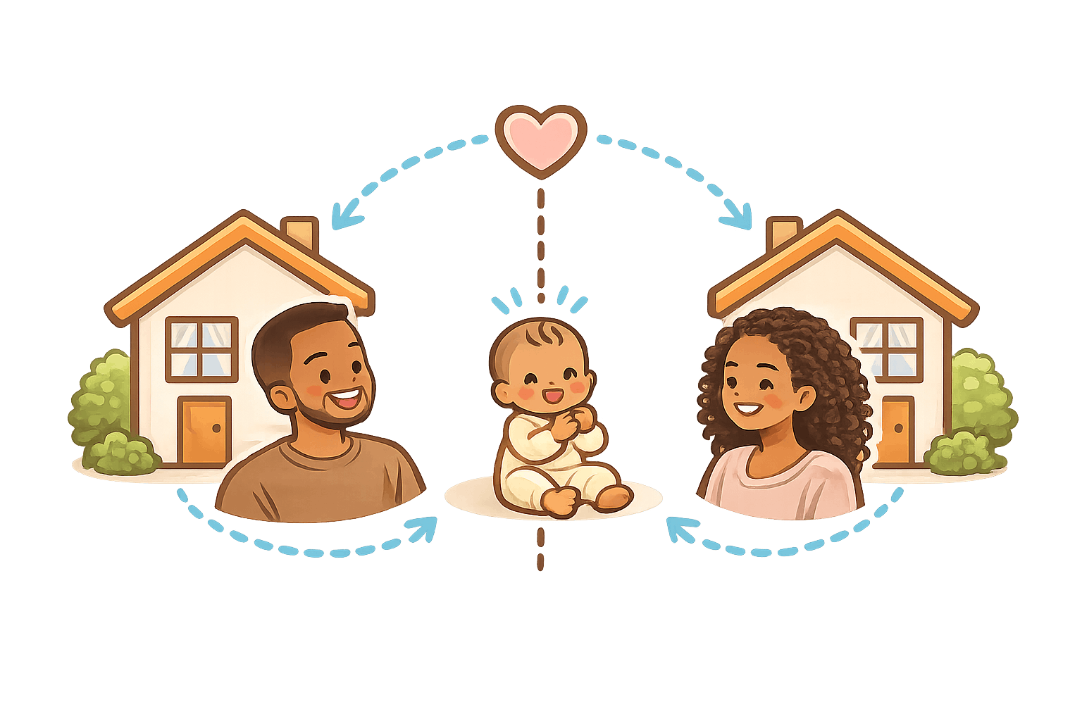 Co-parenting baby care across two homes thumbnail
